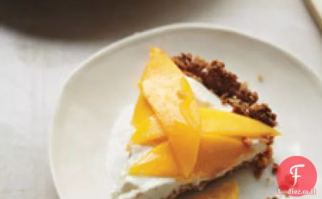 Torta di crema di zenzero e mango