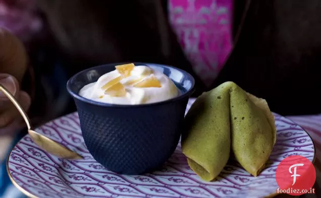 Mousse al limone e zenzero