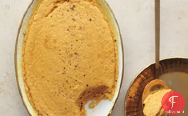 Pane dolce al cucchiaio di patate e zenzero