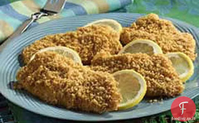 Pesce da forno croccante