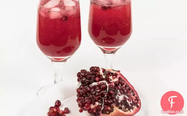 Cocktail Nojito di melograno-zenzero-Cile