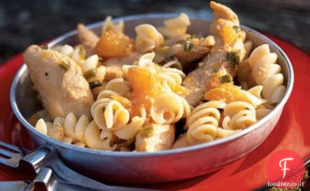 Arancione-Zenzero padella di pollo