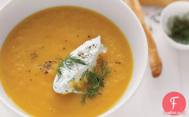 Zuppa di carote di Pasqua