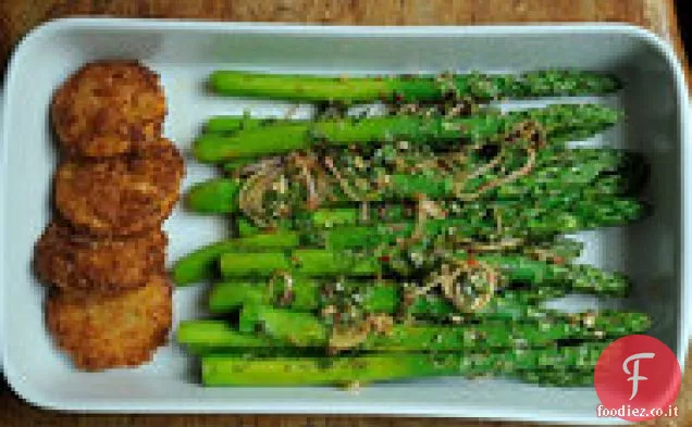 Insalata di patate arrosto al rafano fresco