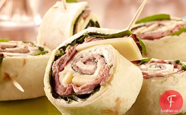 Roll-up di Roast Beef al rafano