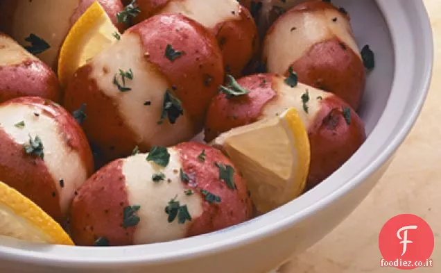 Patate novelle con Rafano al limone