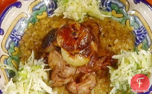 Fegatini di Pollo con Cipolle e Rafano: Fegatini con Cipolla e Cren