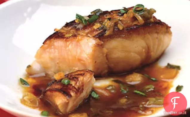 Pesce marinato di soia