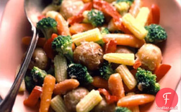 Verdure per bambini al limone