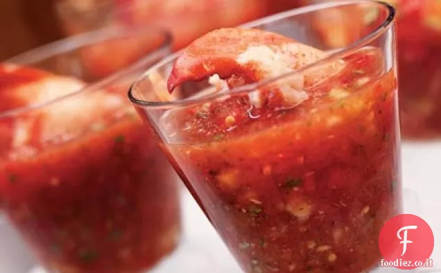 Gazpacho di aragosta