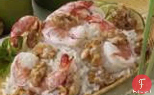 Noci dolci e gamberi