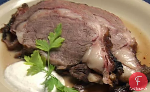 Costolette affumicate con crema di rafano