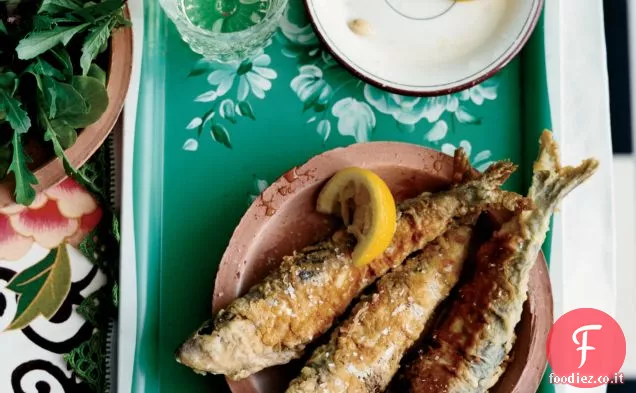 Sardine fritte ripiene