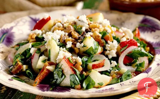 Insalata di raccolta con vinaigrette di sidro