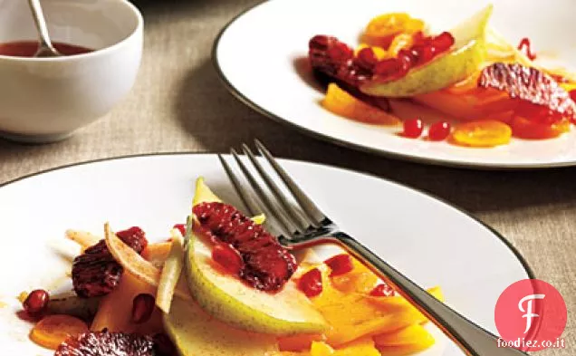 Insalata di frutta gioiello invernale
