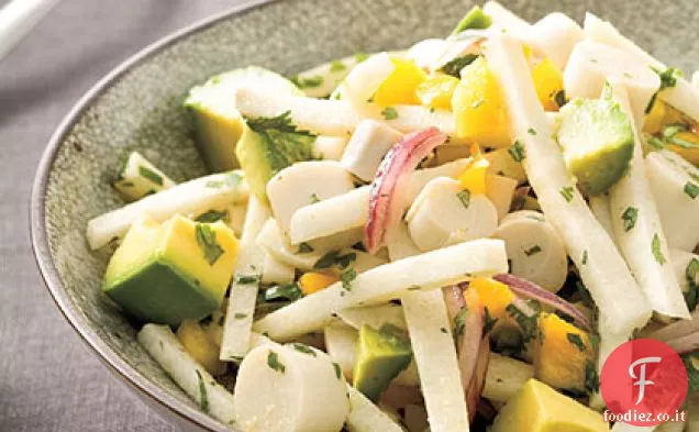 Insalata di cuori di palma e Jicama