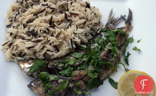 Sardine con Basmati e Riso Selvatico