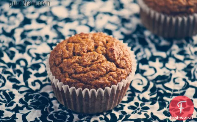 Muffin di zucca senza glutine e cereali