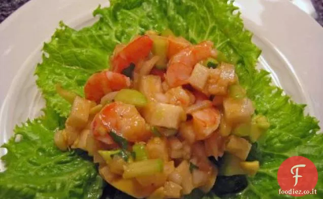 Ceviche di gambero finto
