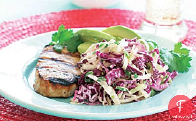 Slaw in stile messicano con Jícama, coriandolo e lime