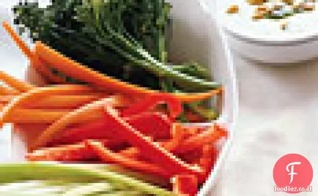 Crudités al Pesto di Limone
