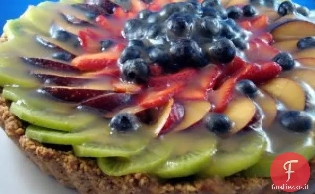 Crostata di frutta fresca con Crosta di Mandorle