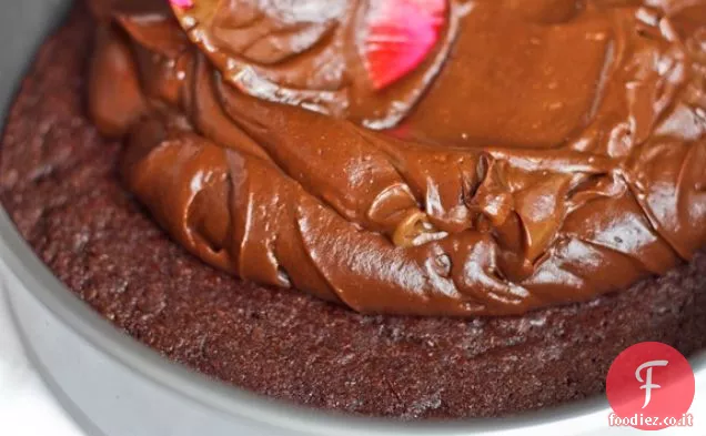Torta al cioccolato doppia refrigerata
