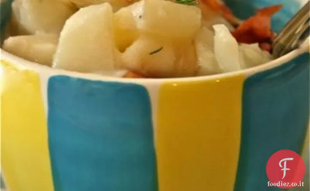 Pastinaca-zuppa di patate