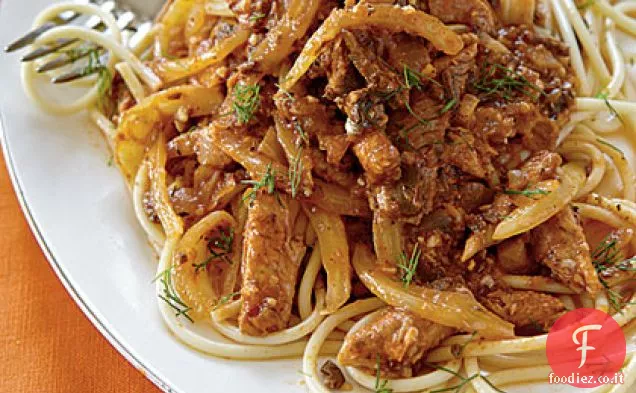 Spaghetti al finocchio e Sardine