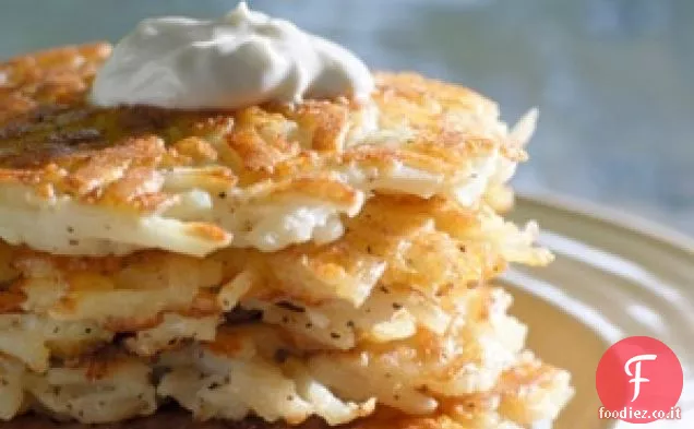Frittelle di pastinaca di patate di Rachael Ray
