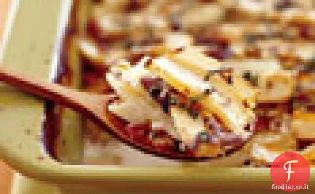 Pastinaca e Nocciola Gratinata con Pancetta