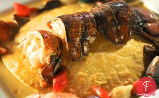 Verdure di stagione per aragosta Pot Pie