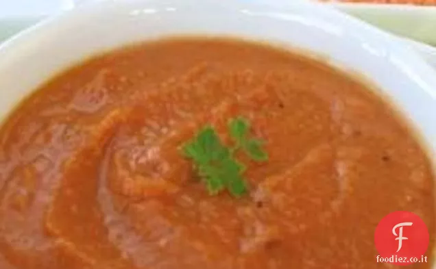 Inverno più caldo Zuppa di lenticchie rosse