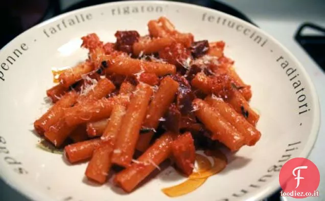 Cena di stasera: Ziti con verdure a radice arrostite in padella