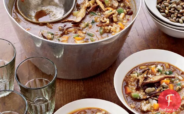 Zuppa di grano piccante