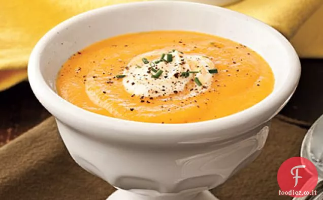 Crema di Lyda di zuppa di carote