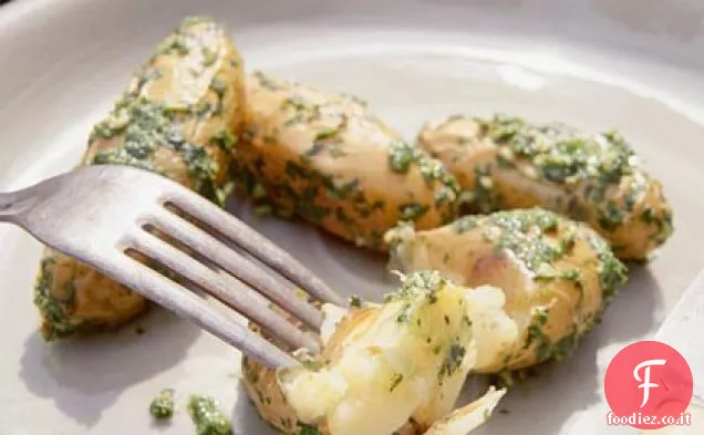 Patate Fingerling con Pesto di Origano