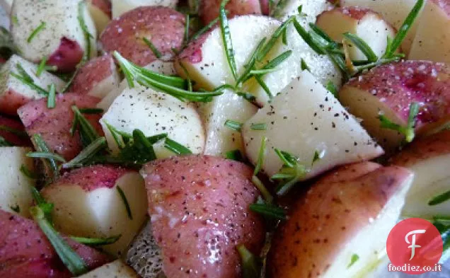 Patate alla griglia alle erbe