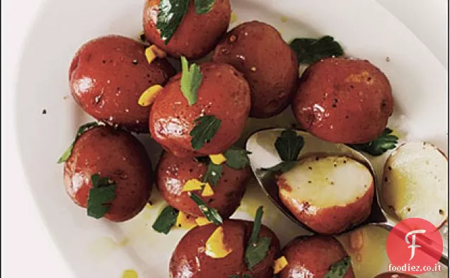 Patate Novelle con Prezzemolo e Zafferano