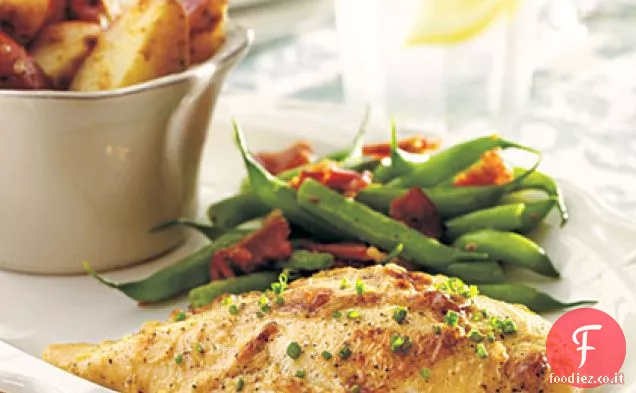 Zesty Pollo arrosto e patate