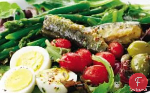 Insalata di primavera con Vinaigrette di dragoncello