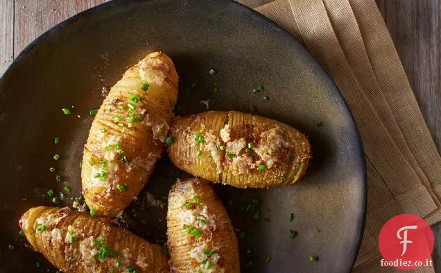 Patate Hasselback al forno