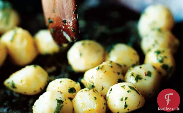 Patate Parsleyed con zafferano
