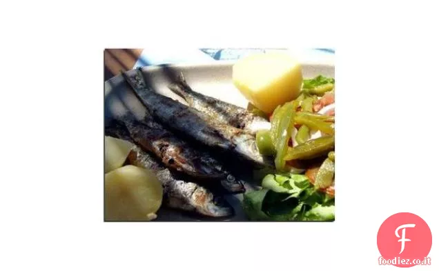 Sardine alla griglia Stile portoghese