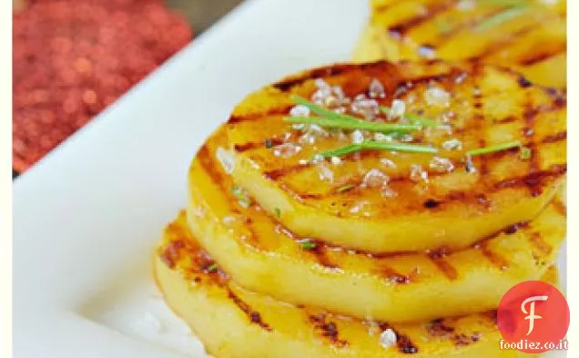 Patate al miele, Limone e Rosmarino alla griglia