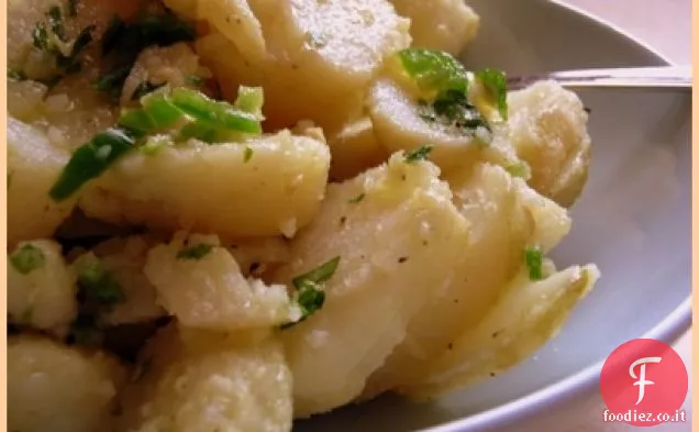 Patate con Menta, Prezzemolo e Jalapenos