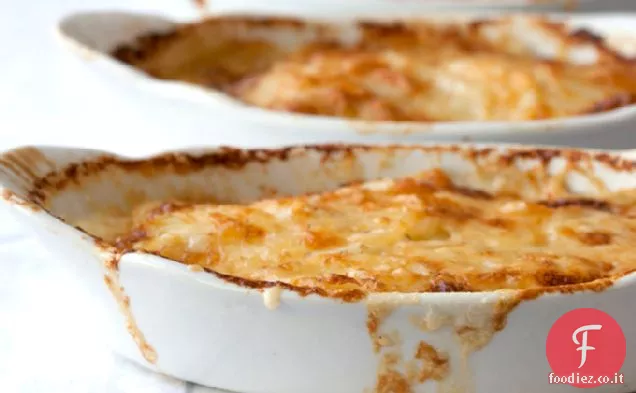 Gratin di patate con Cile verde