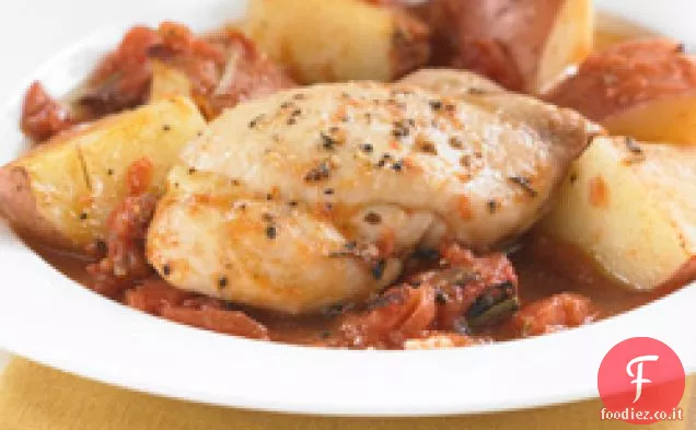 Pollo Toscano e Patate per due