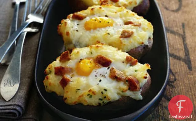 Uova di patate al forno