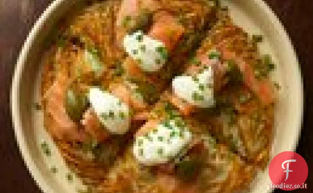 Crostata di aglio arrosto e cipolla caramellata